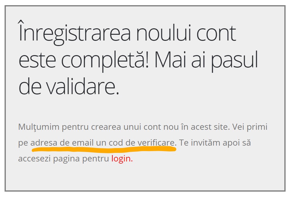 Verifica Email